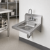 Thumbnail image #3 for John Boos Pro-Bowl Wall-Mount Stainless Steel Hand Sink, 14