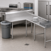Thumbnail image #3 for John Boos Pro-Bowl L-Shaped Island Clean Dishtable, 60