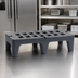 Thumbnail image #4 for Olympic 48 x 22 x 12 Inch Polyethylene Dunnage Rack, 2000 lb. Capacity, Charcoal Gray