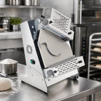 Thumbnail image #4 for Eurodib USA PROLL3202PLUS Countertop Dough Sheeter/Roller with Top and Bottom Rollers, 304 Stainless Steel, 7 Thickness Settings