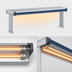 Thumbnail image #3 for Hatco Glo-Ray Designer Dual Strip Heater with Lights, 33-1/2 Inch Wide, Aluminum, 1440 Watts