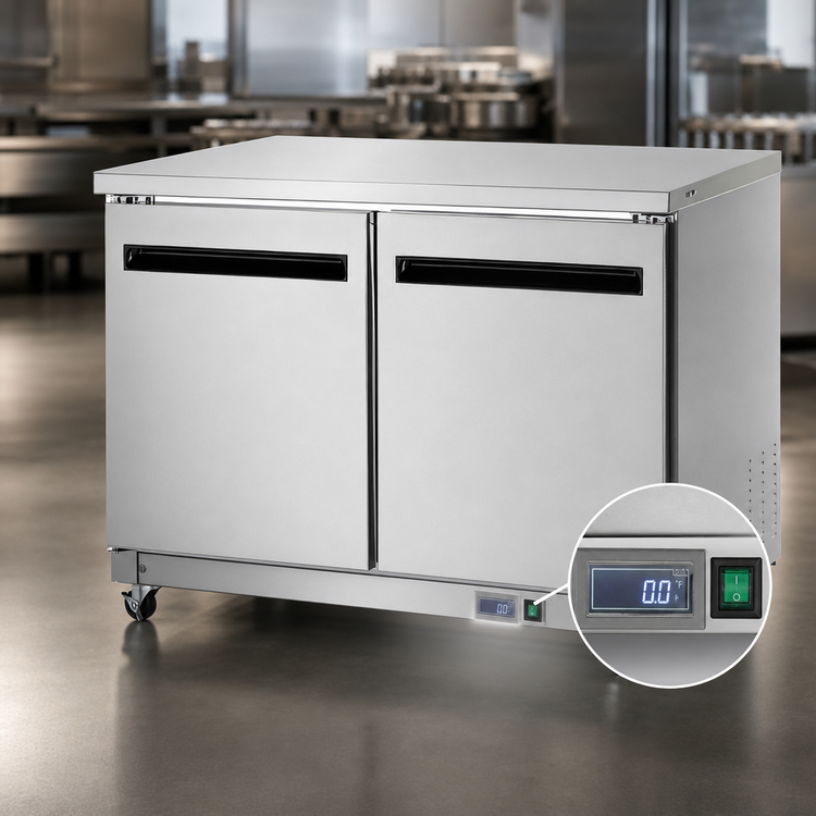 Product image #3 for Arctic Air AUC48F 48.25-Inch Two-Section Undercounter Worktop Freezer, 10.1 Cu. Ft.