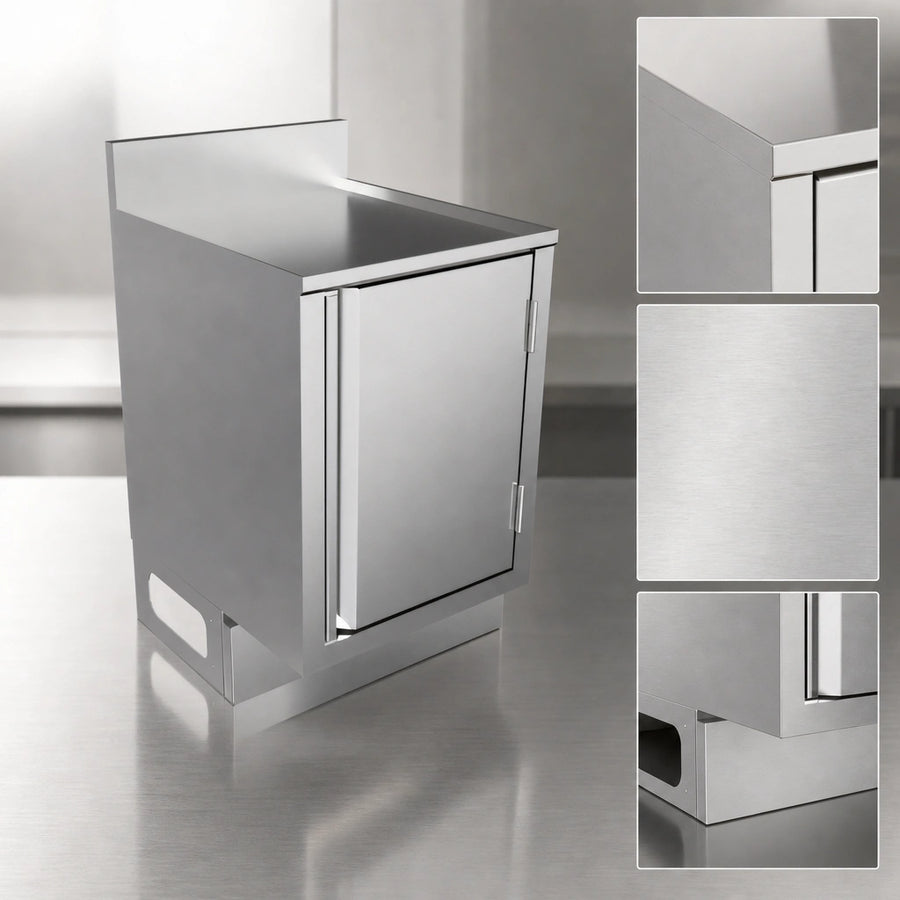 18-Gauge Stainless Steel Construction