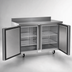 Thumbnail image #3 for Delfield Two-Section Undercounter Worktop Freezer with 4-Inch Backsplash and 2 Solid Doors