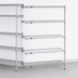 Thumbnail image #3 for Metro Super Erecta 5-Shelf Add-On Wire Shelving Unit, 60W x 21D x 74H, Brite Finish