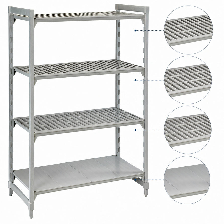 Mixed 4-Shelf Configuration