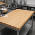 Thumbnail image #3 for John Boos 120-Inch x 24-Inch Edge Grain Laminated Northern Hard Rock Maple Work Table Top