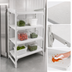 Thumbnail image #4 for Cambro Camshelving Premium 4-Tier Solid Stationary Starter Shelving Unit, 21-Inch Deep x 72-Inch Wide x 72-Inch High