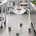 Thumbnail image #3 for Vollrath Mobile Stainless Steel Bowl Stand/Dolly for 30-Quart Mixing Bowl