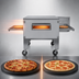 Thumbnail image #3 for Lincoln Impinger 3200 Series 3240-2R Double-Deck Electric Conveyor Oven Package, 40-Inch Baking Chamber, FastBake Technology