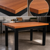 Thumbnail image #4 for Rouge et Noir Le Classique 60-Inch x 30-Inch Commercial Island Work Table with American Cherry Top