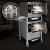 Thumbnail image #3 for AccuTemp Evolution Two-Compartment Connectionless Boilerless Convection Steamer with Stand, 6 kW, 208V