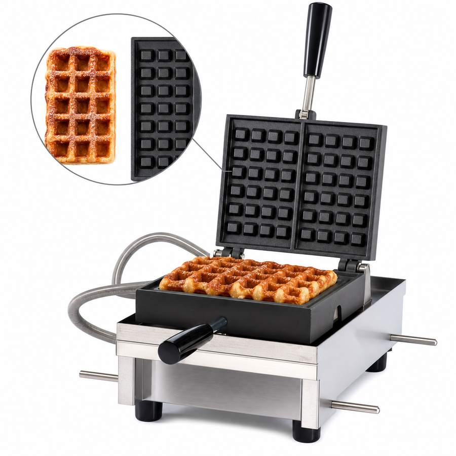 4x7 Liege Waffle Format