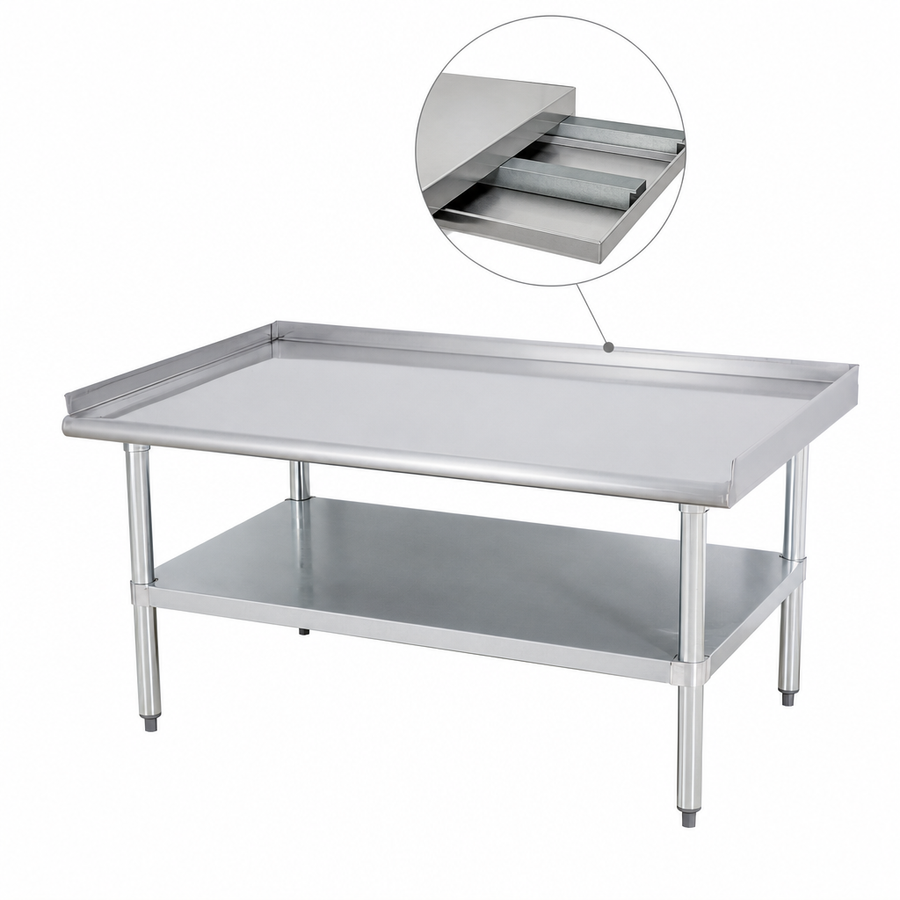 Reinforced Stainless Steel Top