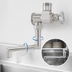 Thumbnail image #3 for Fisher Brass Add-On Faucet with 2-Part Swivel Spout and 4-Inch Riser