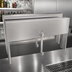 Thumbnail image #3 for Glastender 23-Inch Double Speed Rail Locking Cover, Stainless Steel