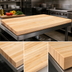 Thumbnail image #3 for John Boos Boos Block 84 x 38 Inch Northern Hard Rock Maple Kitchen Countertop, 1-1/2 Inch Thick, Edge Grain, Oil Finish