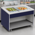 Thumbnail image #3 for Atlas Metal INFIC-2 Mobile Ice-Cooled Cold Food Unit with 2-Pan Capacity