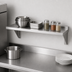 Thumbnail image #3 for Advance Tabco Special Value Series Wall-Mounted Stainless Steel Shelf, 42