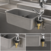 Thumbnail image #3 for Krowne Front Mount Stainless Steel Dipper Well with 1/2 Inch NPT Male Inlet and 1 Inch Drain