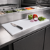 Thumbnail image #3 for John Boos 84 Inch x 8 Inch Reversible High-Density Polyethylene Steam Table Cutting Board