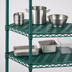 Thumbnail image #3 for QuadPlus Solid Green Polymer Shelf Mat with Wire QuadTruss Frame, 48 x 18 Inches
