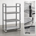 Thumbnail image #3 for Cambro Camshelving Elements XTRA Stationary Starter Polymer Shelving Unit, 21 x 24 x 64 Inches, 4-Tier, Vented and Solid