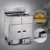 Thumbnail image #3 for Solstice Reduced Oil Volume Electric Dual Fryer System with Built-In Filter Drawer, 2 x 30 lb. Tanks