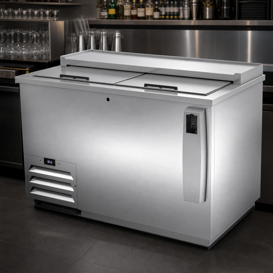 Stainless Steel Exterior and Top