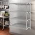 Thumbnail image #3 for Eagle Group A4-74-2160S 4-Tier Add-On Wire Shelving Unit, 60W x 21D x 74H, Stainless Steel Finish