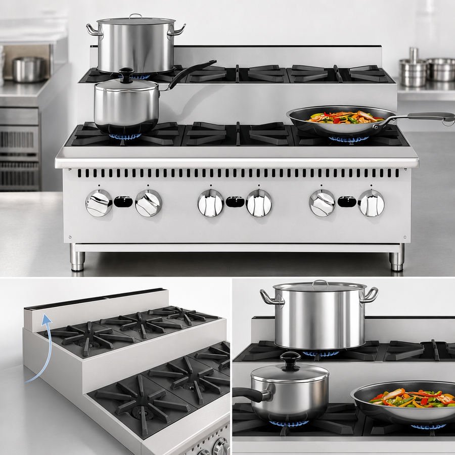 Step-Up Countertop Design