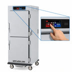 Thumbnail image #3 for Metro C5 C599-SDS-UPDS Controlled Humidity Pass-Thru Heated Holding and Proofing Cabinet, Solid Dutch Doors, 17-Pan, Stainless Steel