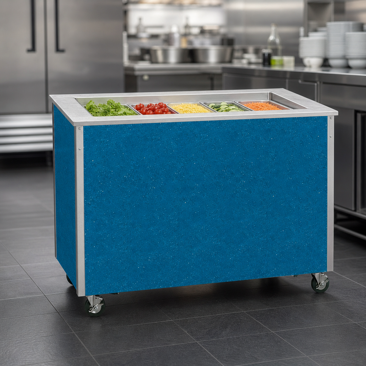 Product image #4 for Vollrath 4-Series Signature Server® Self-Contained Refrigerated Countertop Cold Food Station with Enclosed Base, Stainless Steel, 46 x 28 x 30 Inches