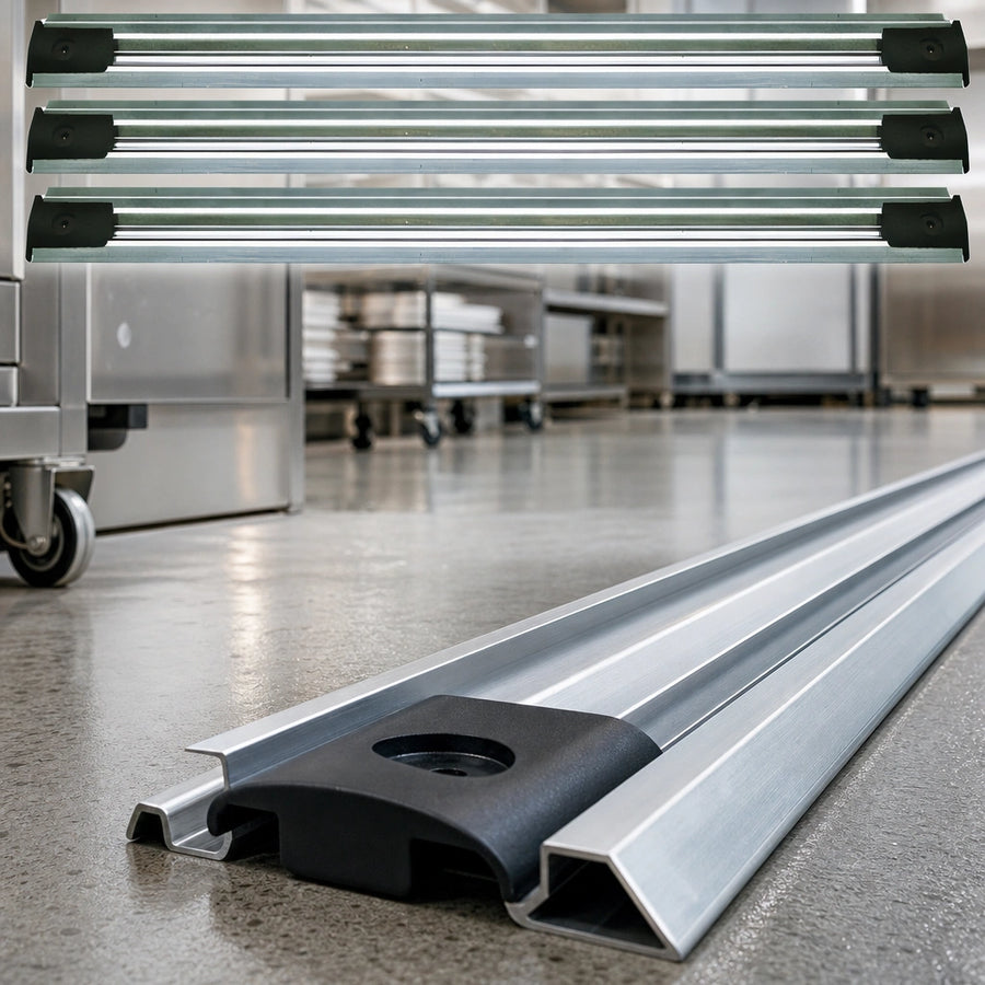 V-Groove Aluminum Tracks