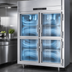 Thumbnail image #3 for Victory UltraSpec 2-Section Shallow Depth Glass Half-Door Reach-In Freezer, 41.35 Cu. Ft., Self-Contained, Stainless Steel
