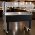 Thumbnail image #3 for Eagle Service Mate BPST-2 33-Inch Portable Buffet Solid Top Unit with Clear Sneeze Guard
