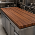 Thumbnail image #3 for Boos Block 72 Inch x 30 Inch x 3 Inch American Black Walnut Edge Grain Kitchen Countertop with Varnique Finish