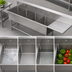 Thumbnail image #3 for John Boos Pro-Bowl 4-Compartment Stainless Steel Sink with Right-Hand Drainboard, 24
