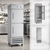 Thumbnail image #3 for Kelvinator Commercial 27-Inch One-Section Reach-In Freezer with Two Half Doors, 21 Cu. Ft., Bottom Mount