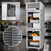 Thumbnail image #3 for Turbo Air PRO Series One-Section Pass-Thru Reach-In Refrigerator with Glass Front and Solid Rear Half Doors