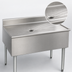 Thumbnail image #3 for Eagle Group 2200 Series 36-Inch Freestanding Workboard Unit with Type 304 Stainless Steel Drainboard Top
