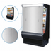 Thumbnail image #3 for Turbo Air Solid Stainless Steel Security Cover for TOM-72DXB-N Open Display Merchandiser