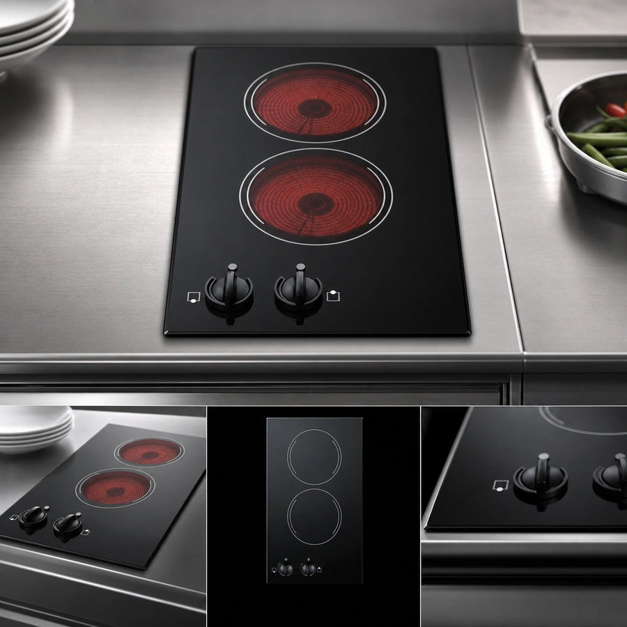 Two-Burner Radiant Surface