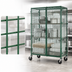 Thumbnail image #3 for EagleGard Mobile Open-Wire Security Cage with 2 Doors and Casters, 39-1/4 x 27-1/4 x 69 Inches