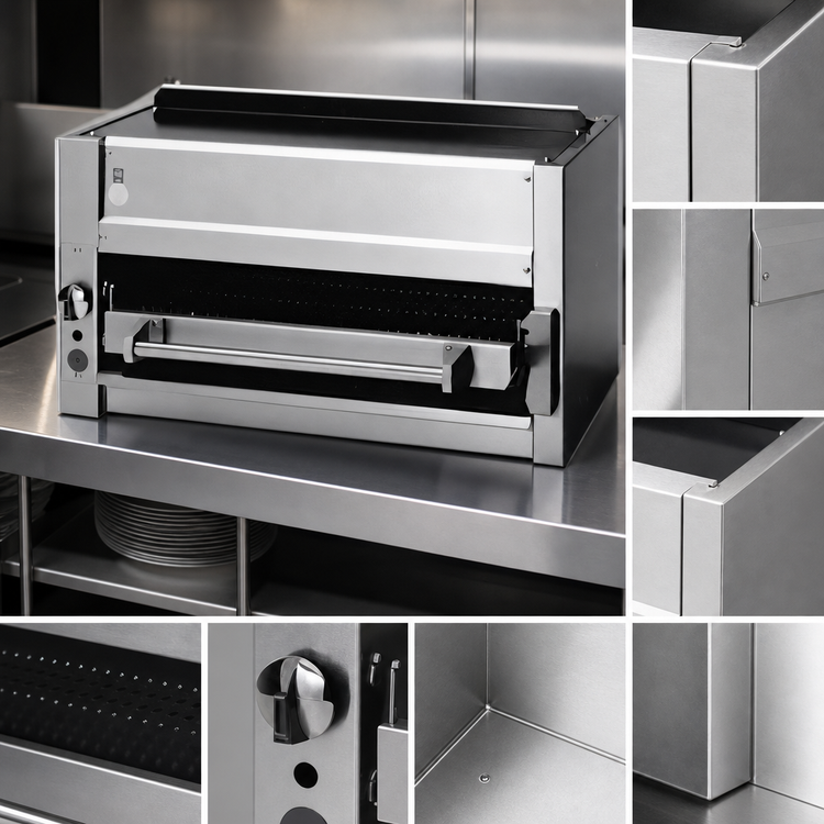 Product image #3 for Titan JSB-36RMT 36-Inch Gas Range Mount Salamander Broiler