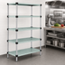 Thumbnail image #3 for Quantum 5-Shelf Solid Stainless Steel Shelving Starter Kit, 48-Inch W x 21-Inch D x 63-Inch H