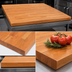 Thumbnail image #3 for Boos Block American Cherry Edge Grain Kitchen Countertop, 60 x 38 x 1-1/2 Inches, Varnique Finish