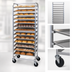 Thumbnail image #4 for Channel Manufacturing SRS-11 Slanted Aluminum Display Rack, 11-Tray Capacity