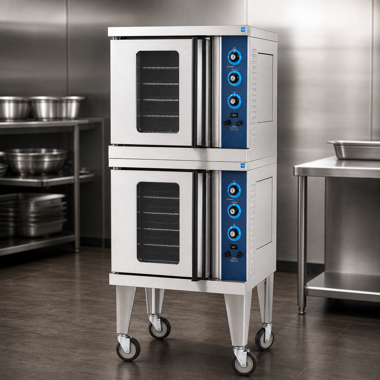 Product image #3 for Duke 59-E4V Double Deck Half-Size Electric Convection Oven