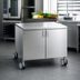 Thumbnail image #3 for RATIONAL US IV Mobile Oven Stand Cabinet for SelfCookingCenter 61/101 Series, 14-Rail Stainless Steel
